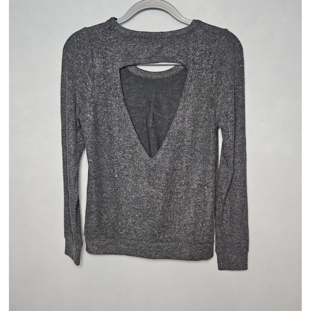 Chaser Womens Gray Girls Are Punk Rock Graphic Sweater Size Small NWT - Picture 4 of 9